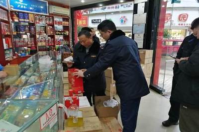 達州市開江縣市場監督管理局查處某酒類經營部銷售侵權白酒案